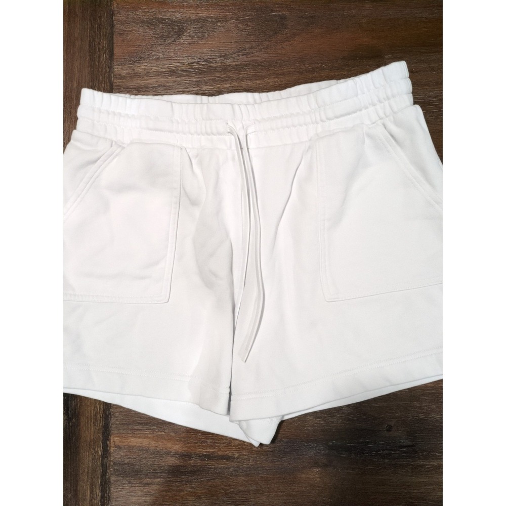 Athletic Works Women's Shorts Large White